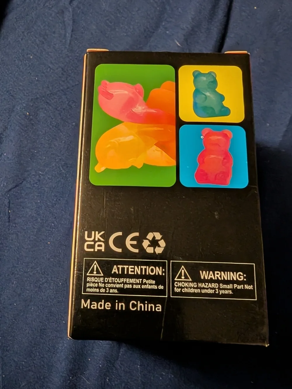 Squish! Gummy Bear Squishy Toy - Orange